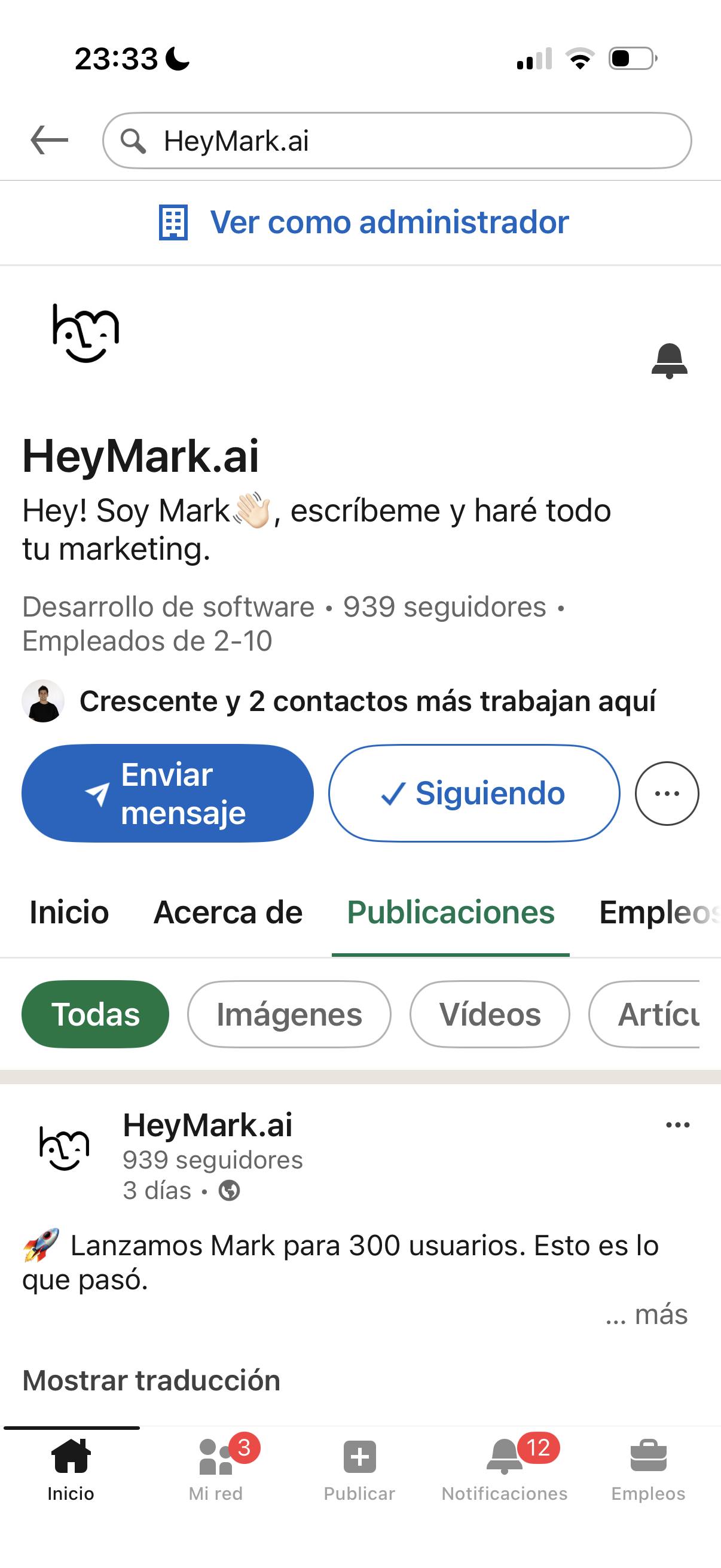 @heymark.ai LinkedIn