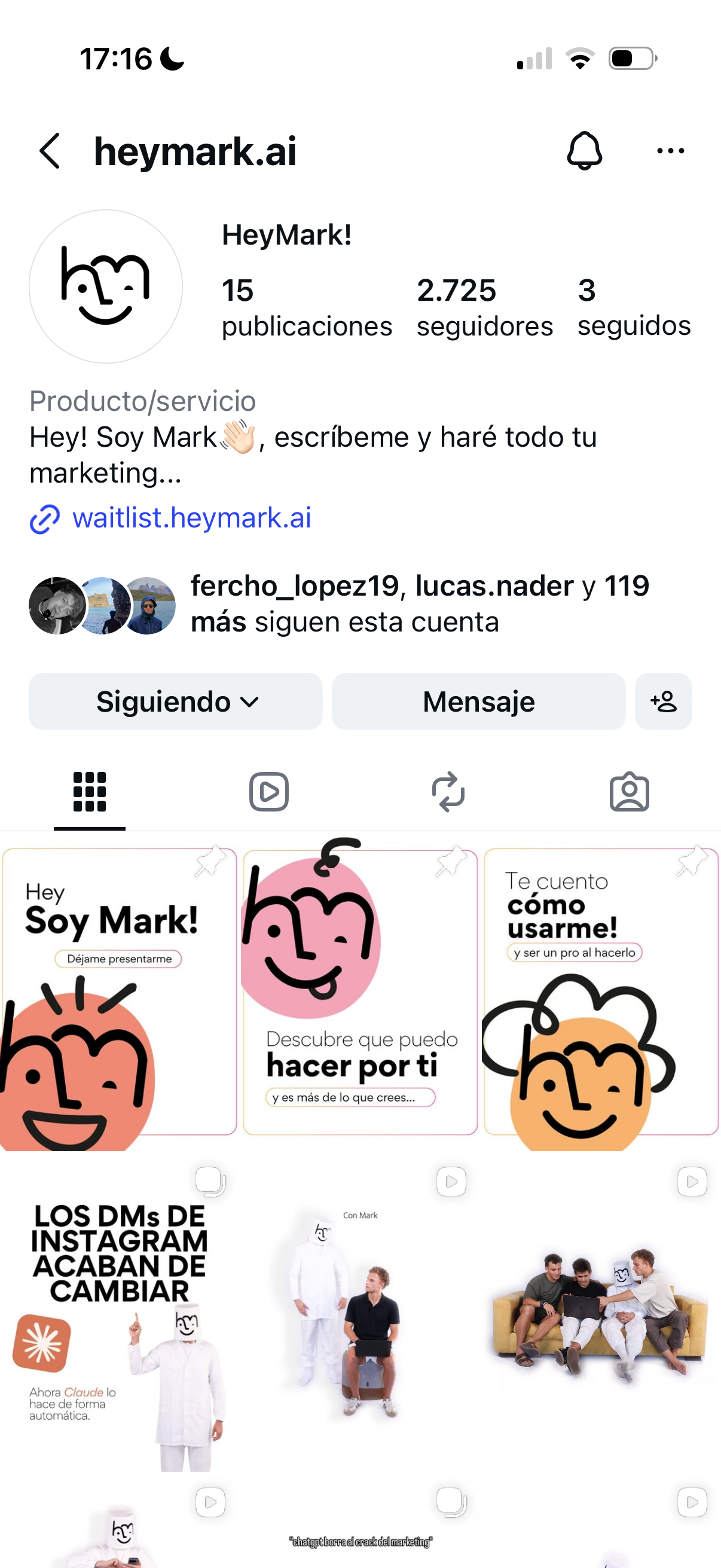 Instagram HeyMark