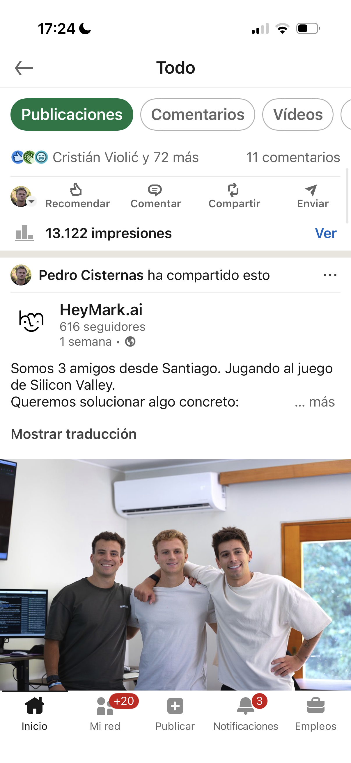 LinkedIn Pedro